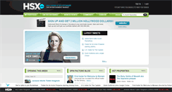 Desktop Screenshot of hsx.com